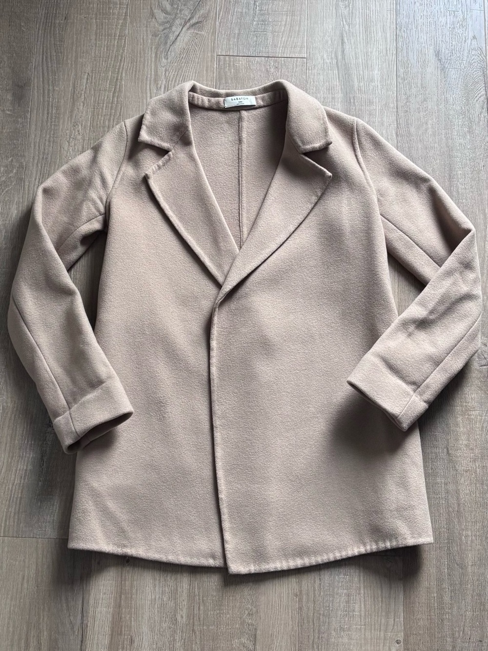 Babaton Wool Jacket in Tan